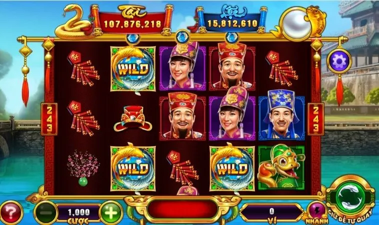 Các biểu tượng trong game Nổ Hũ Táo Quân Tại S666