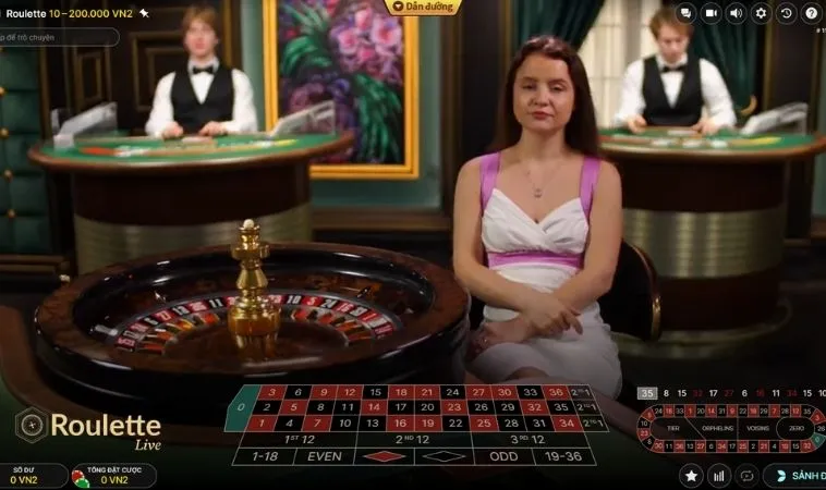 Bàn cược Roulette Nhà Cái S666
