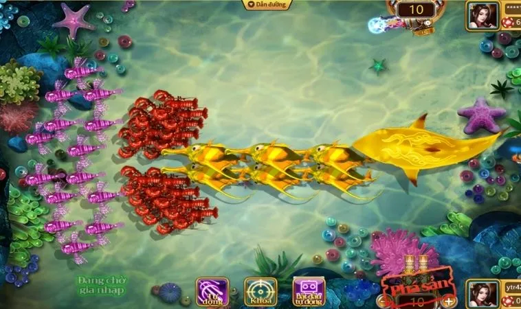 Các loại vũ khí trong game Vua Bắn Cá Tại S666